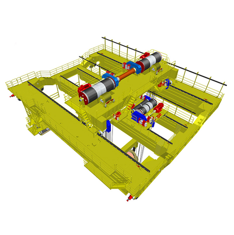 yz double girder casting bridge crane 4