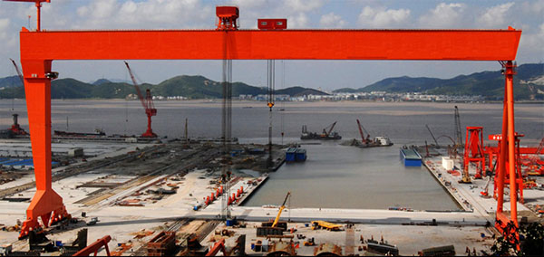 Port crane
