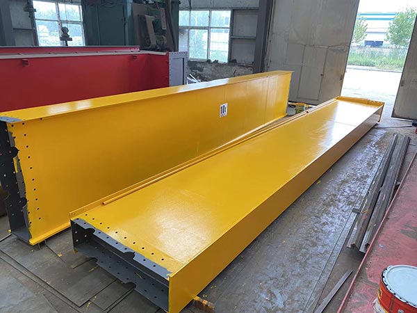 4 sets of 10t single-girder overhead cranes shipped to Bangladesh
