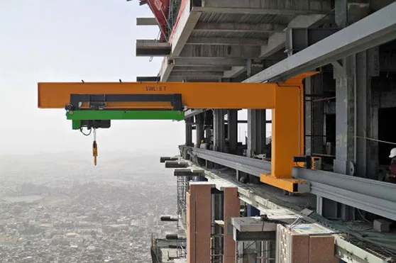 Wall Travelling Jib Crane