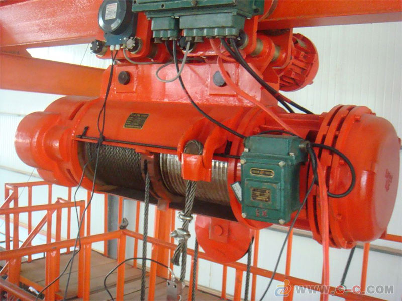 lb explosion proof type single girder overhead crane 4