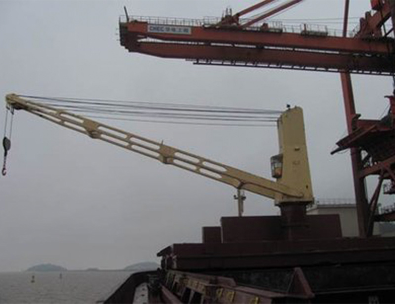 marine hydraulic deck crane 9